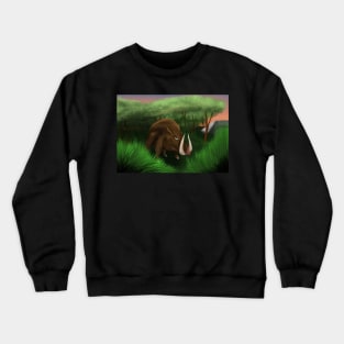 Wild boar Crewneck Sweatshirt